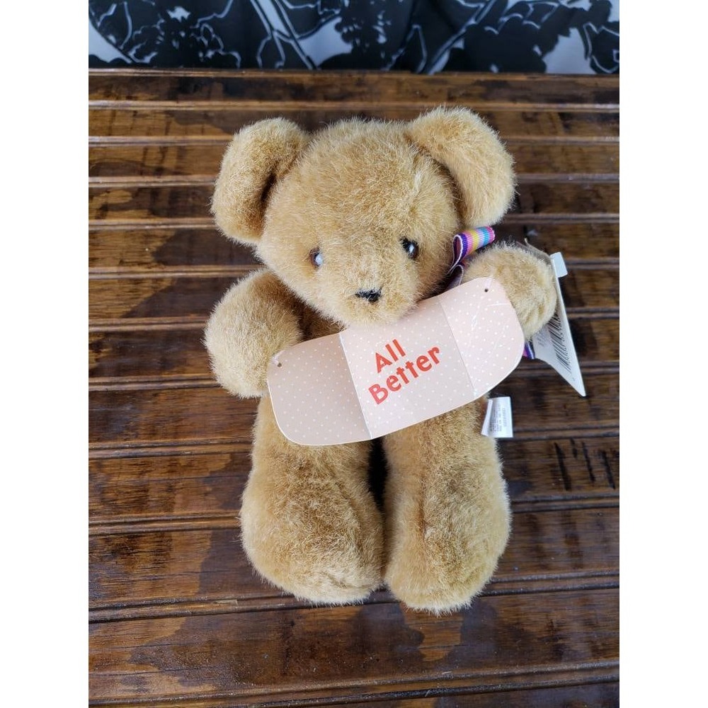 1990 Sweet Expressions All Better‎  Bear | Hallmark Cards